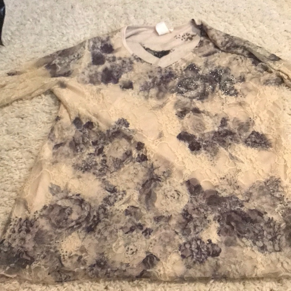 Lacy top donated